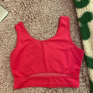 Hot Pink Crop Top